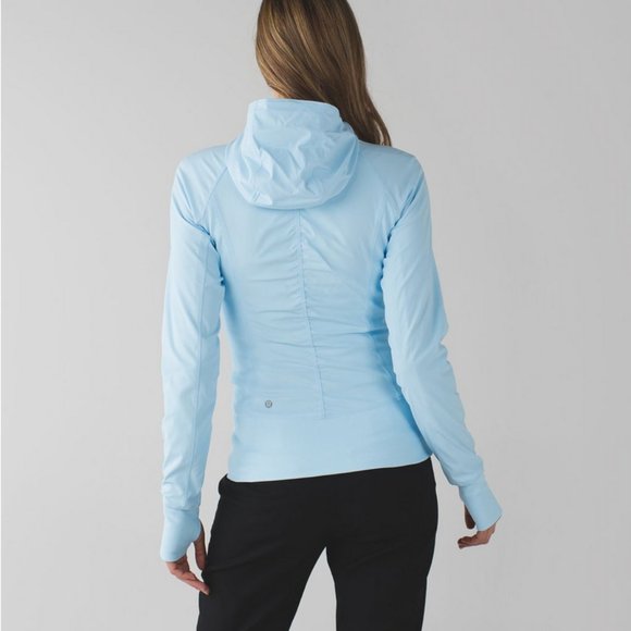 Lululemon In Flux Hoodie Jacket • Caspian Blue • Fits 2-4 (size 6) - Picture 5 of 11